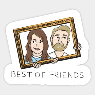 Best of Friends Podcast #1 Sticker